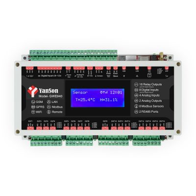 کنترلر پیامکی اینترنتی و شبکه GWE940
